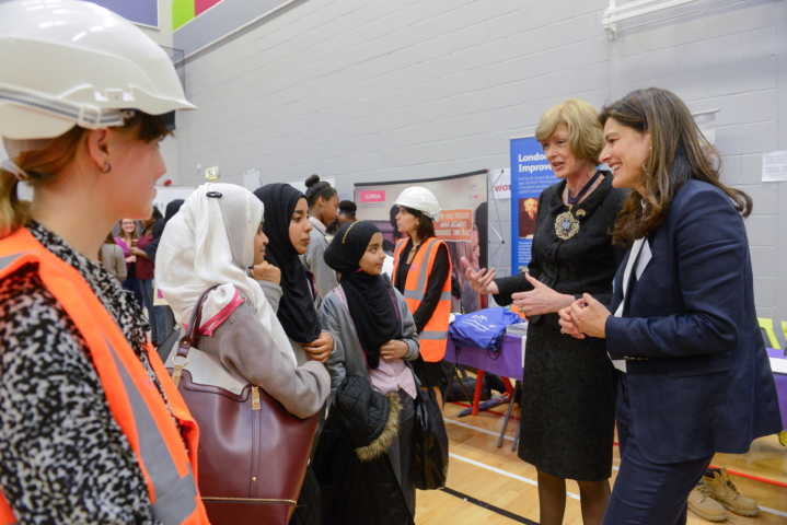 Lord Mayor, Alderman Fiona Woolf CBE and Miriam González Durántez