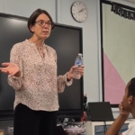 Director of GCHQ speaks to primary children at a school in Manchester about her job - the kids are super engaged and asking lots of questions.